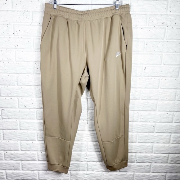 NIKE 3 XL Plus size Men’s Tribute Track Joggers in Khaki - Picture 1 of 9